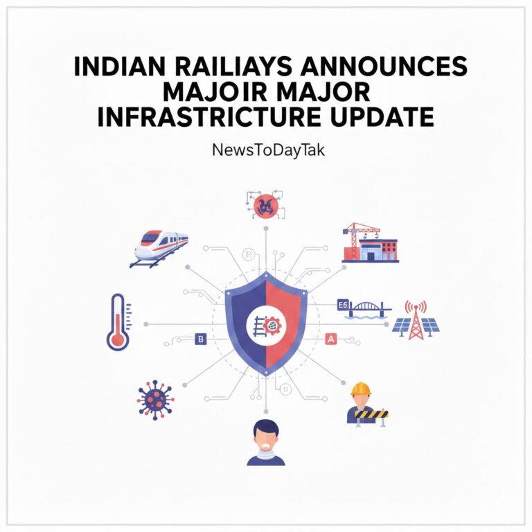 Indian Railways Announces Major Infrastructure Update