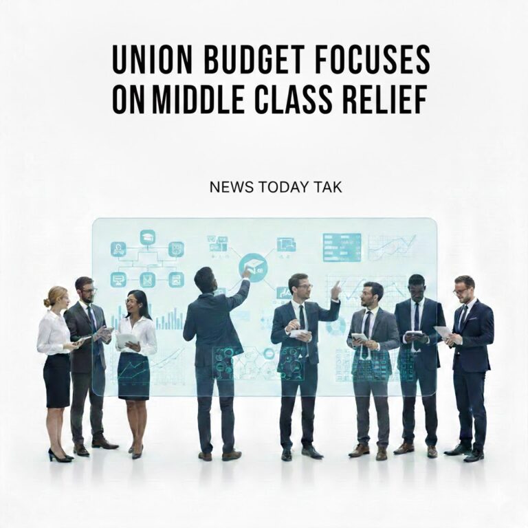 Union Budget Focuses On Middle Class Relief