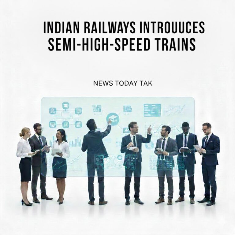 Indian Railways Introduces New Semi-High-Speed Trains