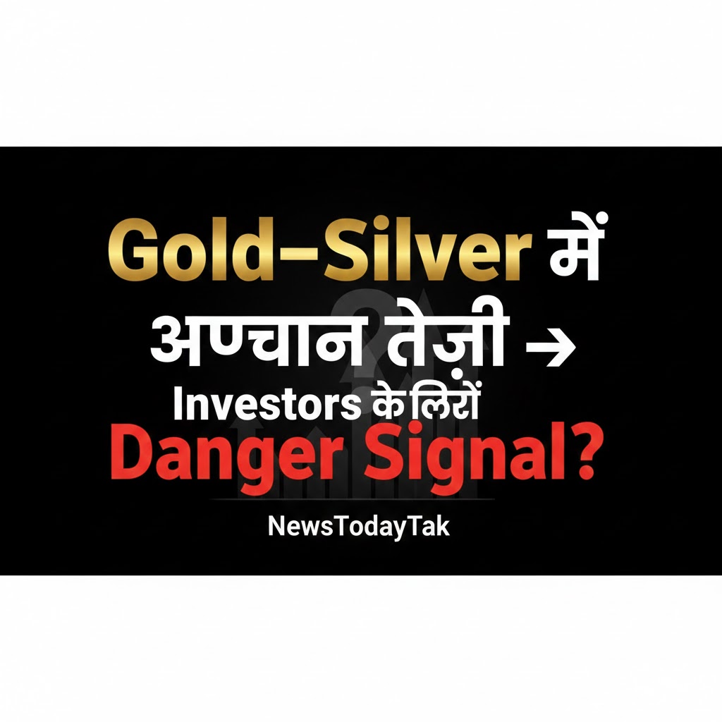 Gold–Silver में अचानक तेज़ी → Investors के लिए Danger Signal?
