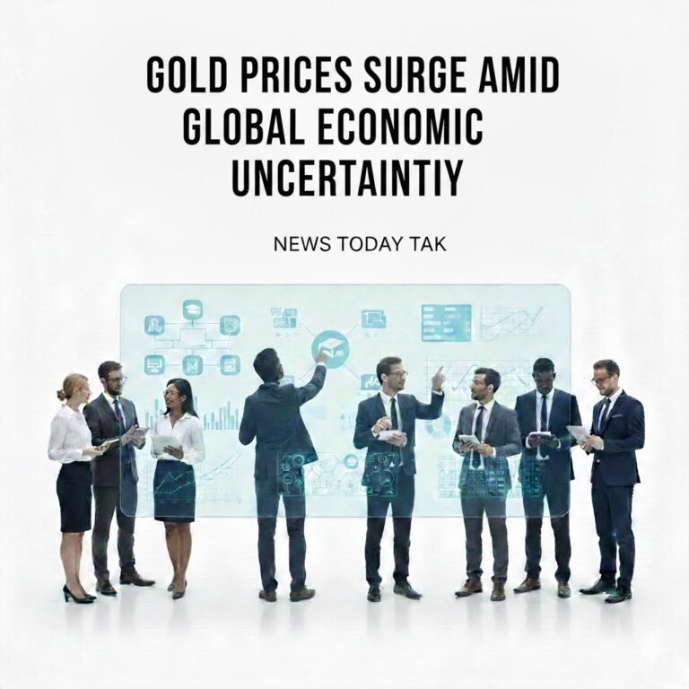 Gold Prices Surge Amid Global Economic Uncertainty