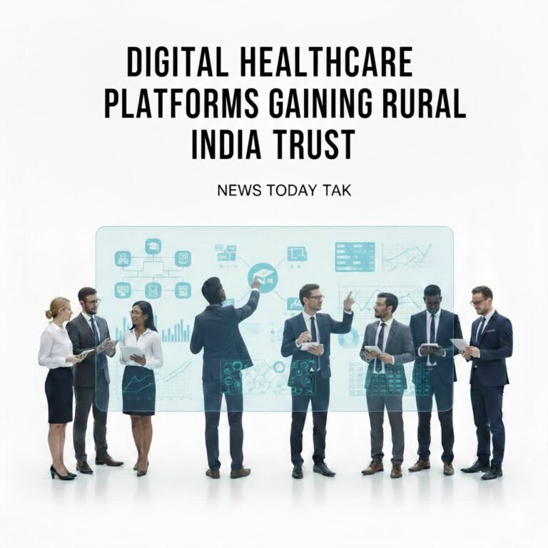Digital Healthcare Platforms Gaining Rural India Trust