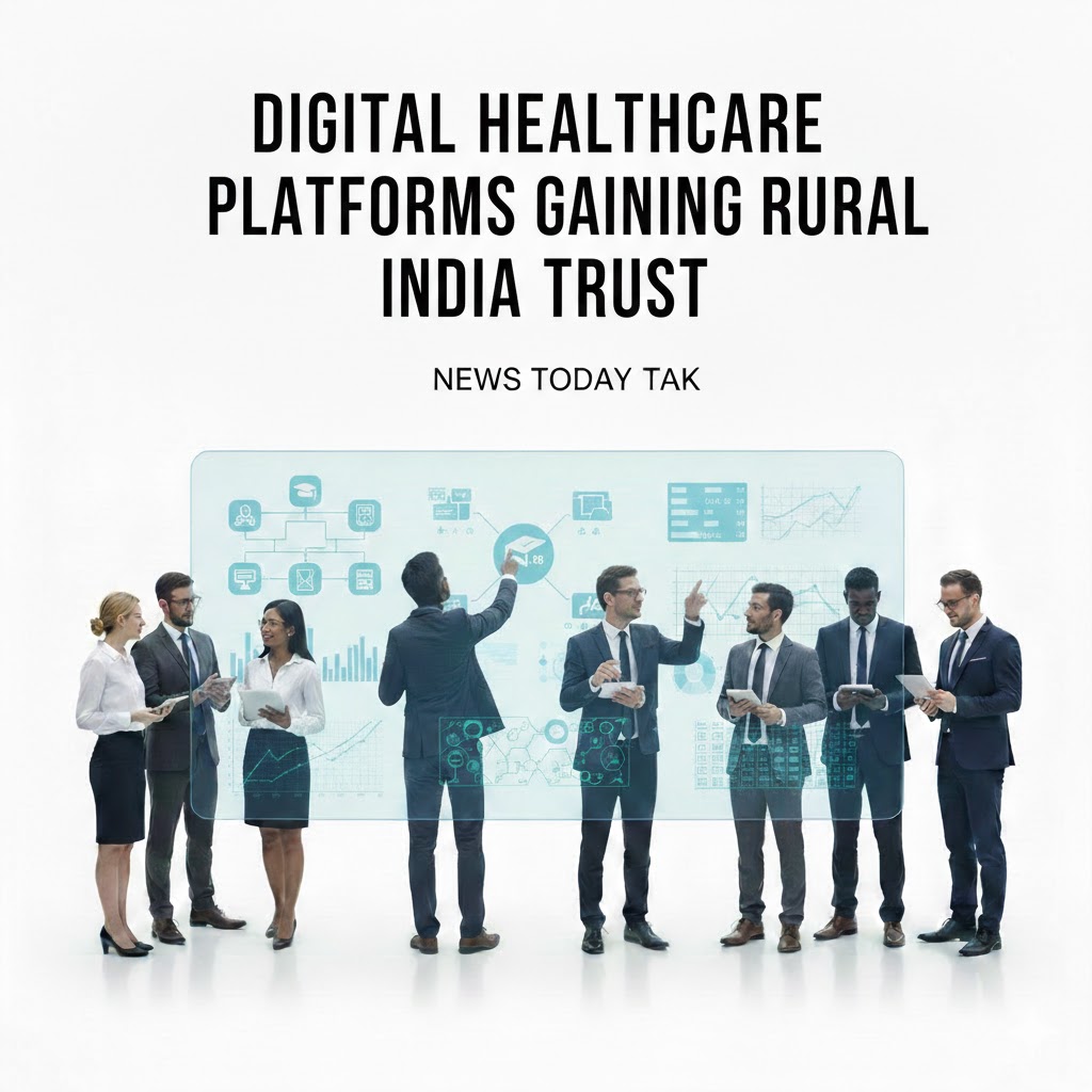 Digital Healthcare Platforms Gaining Rural India Trust