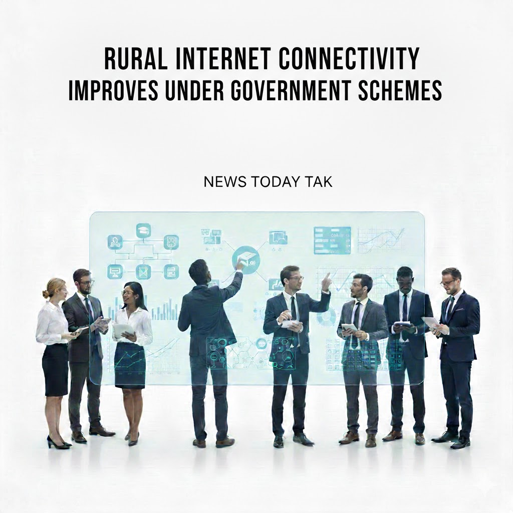 Rural Internet Connectivity Improves Under Government Schemes