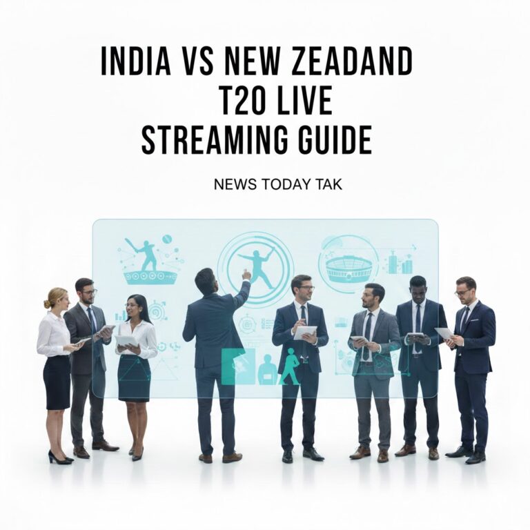 India Vs New Zealand T20 Live Streaming Guide