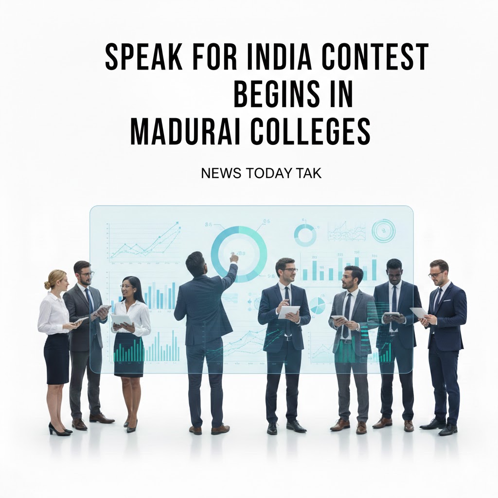 Speak For India Contest Begins In Madurai Colleges