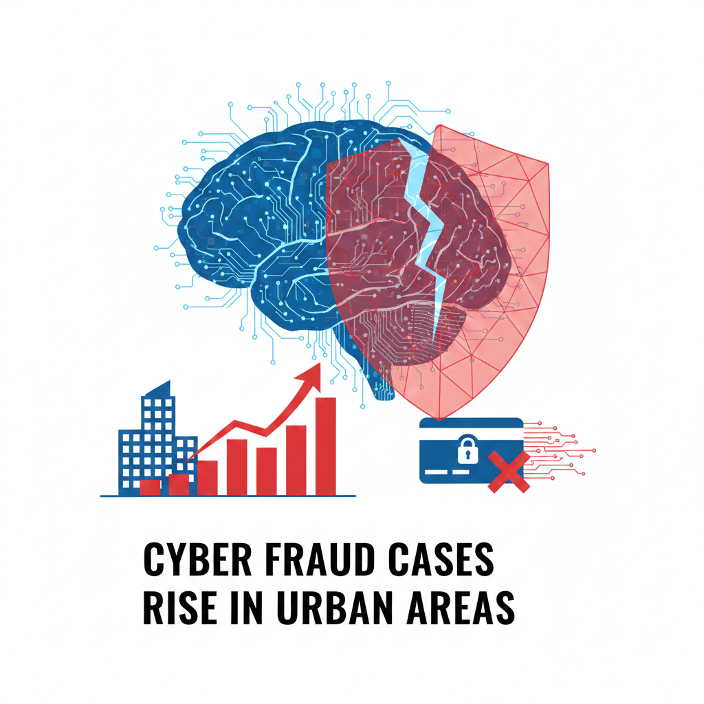 Cyber Fraud Cases Rise In Urban Areas