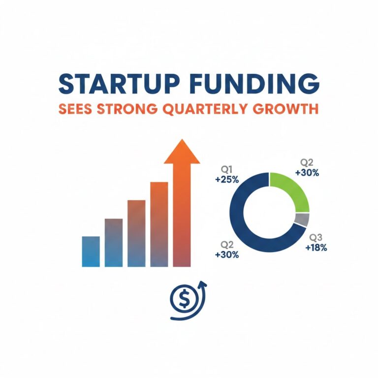 Startup Funding Sees Strong Quarterly Growth