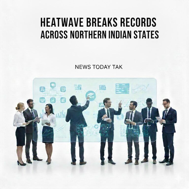 Heatwave Breaks Records Across Northern Indian States