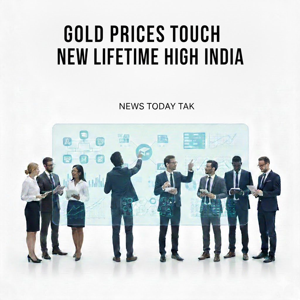 Gold Prices Touch New Lifetime High India