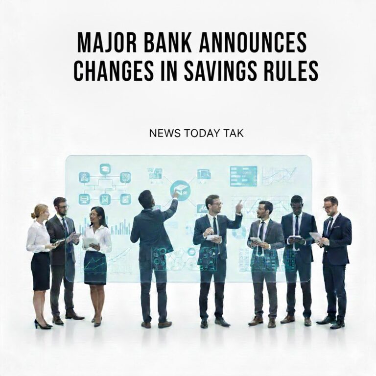 Major Bank Announces Changes In Savings Rules