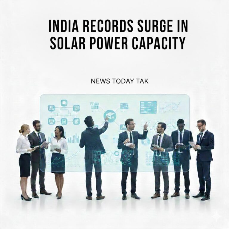India Records Surge In Solar Power Capacity