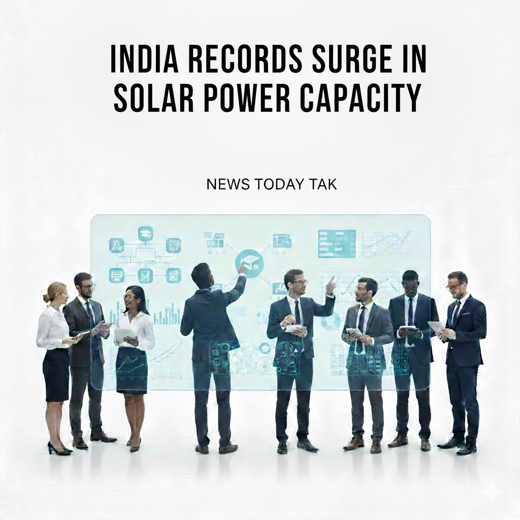 India Records Surge In Solar Power Capacity