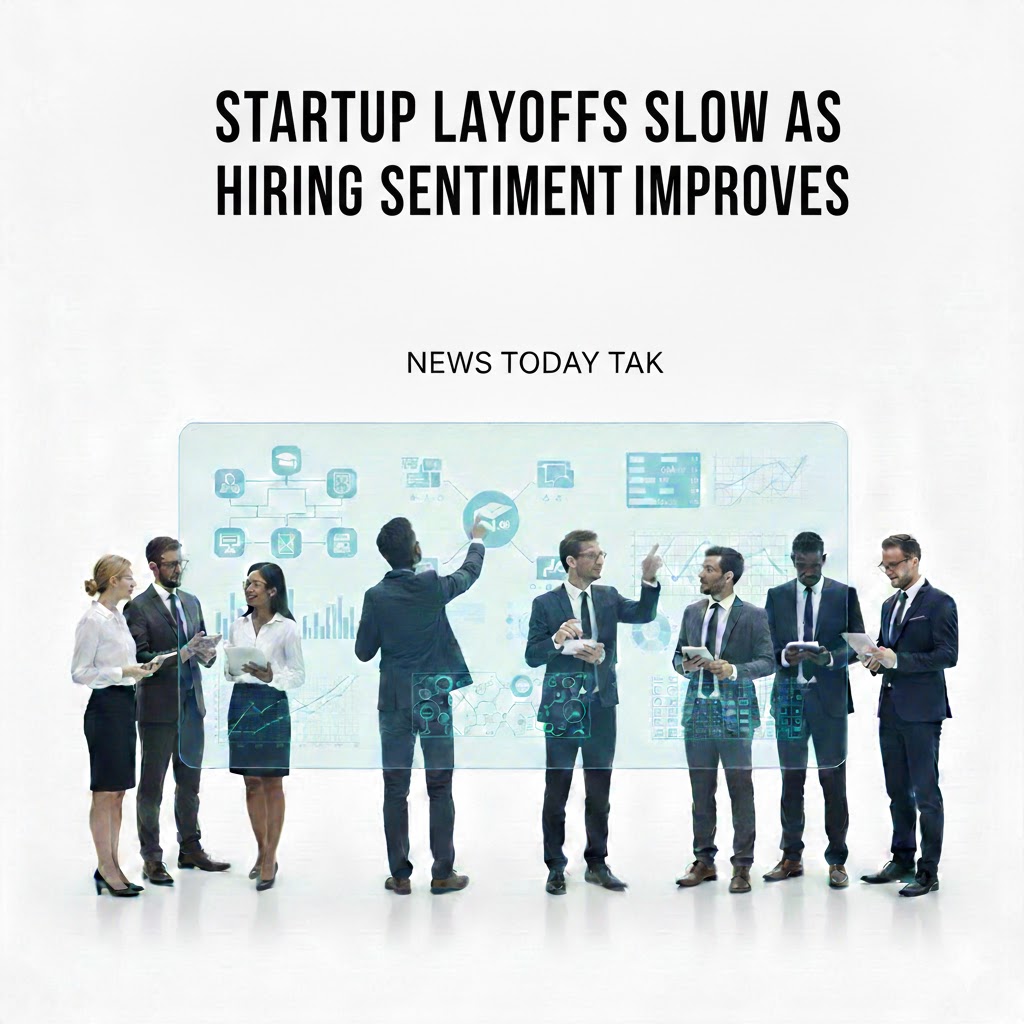 Startup Layoffs Slow As Hiring Sentiment Improves