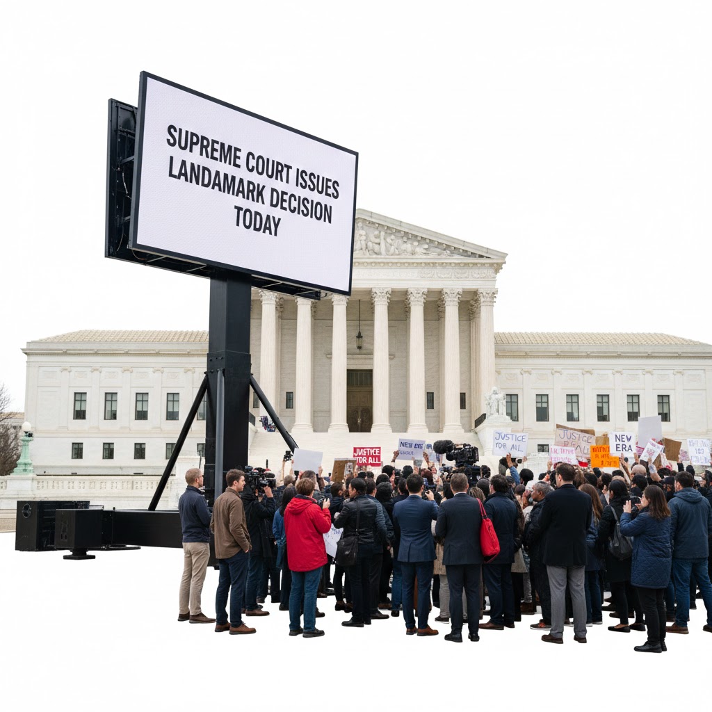 Supreme Court Issues Landmark Decision Today