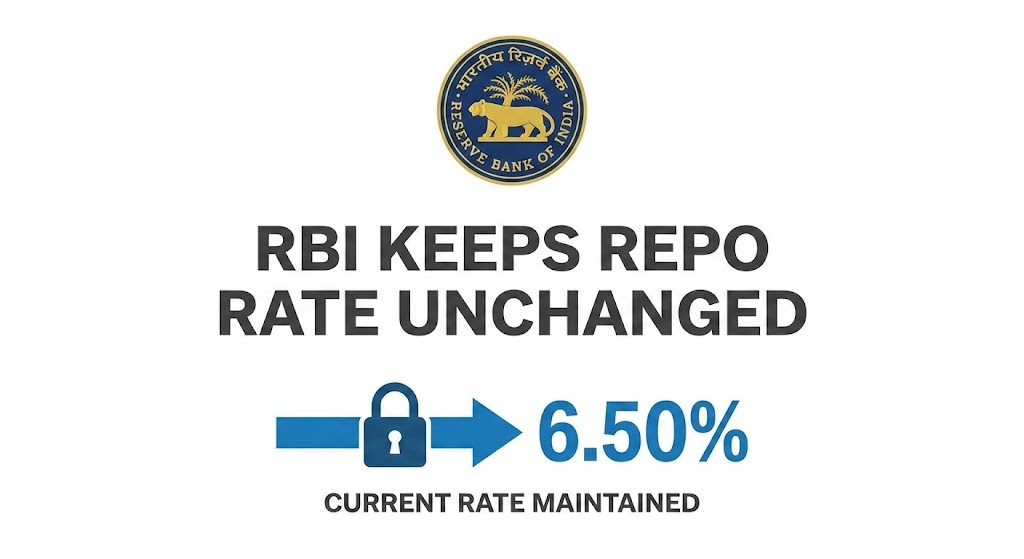 RBI Keeps Repo Rate Unchanged
